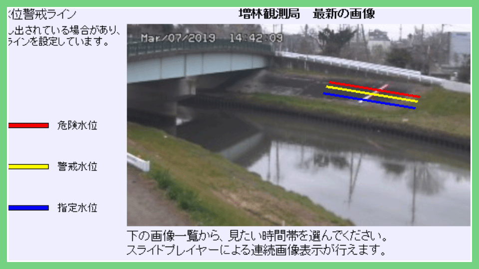 埼玉県 川の防災情報