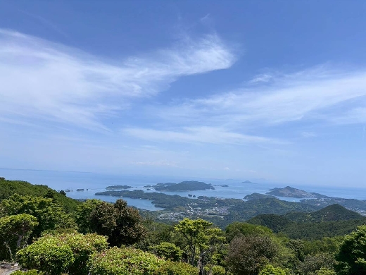 朝熊山山頂