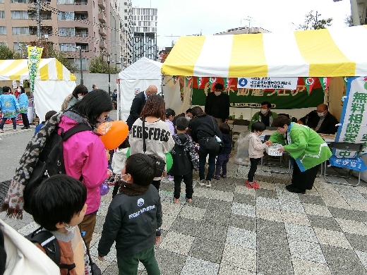 １日目輪投げ。大人気です。
