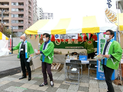 １日目チラシ等配布