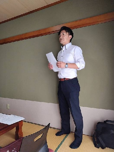 開会：島村祐介副地区長