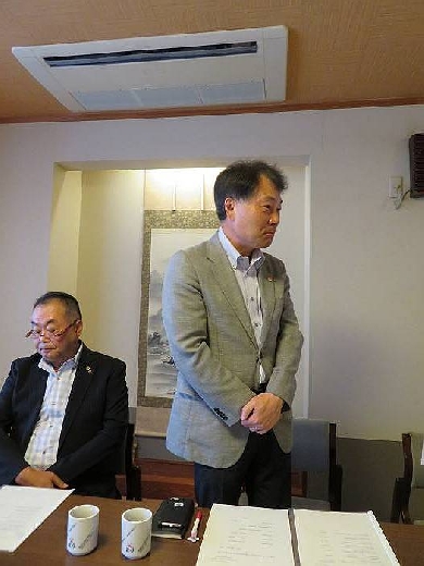 船津専務ごあいさつ