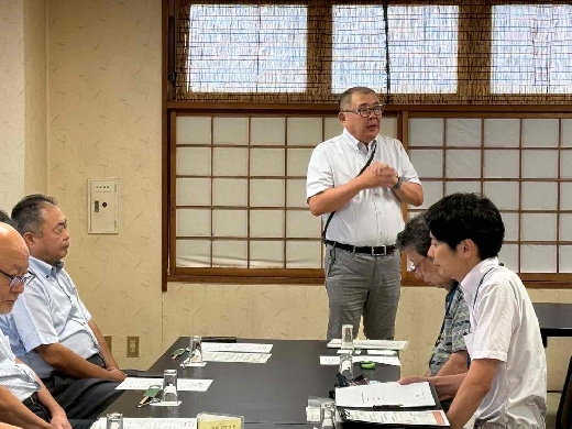 浅見地区長ごあいさつ